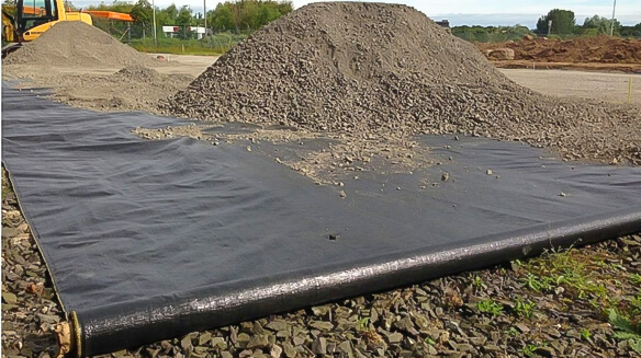 Using Geotextile Fabric Over Gravel